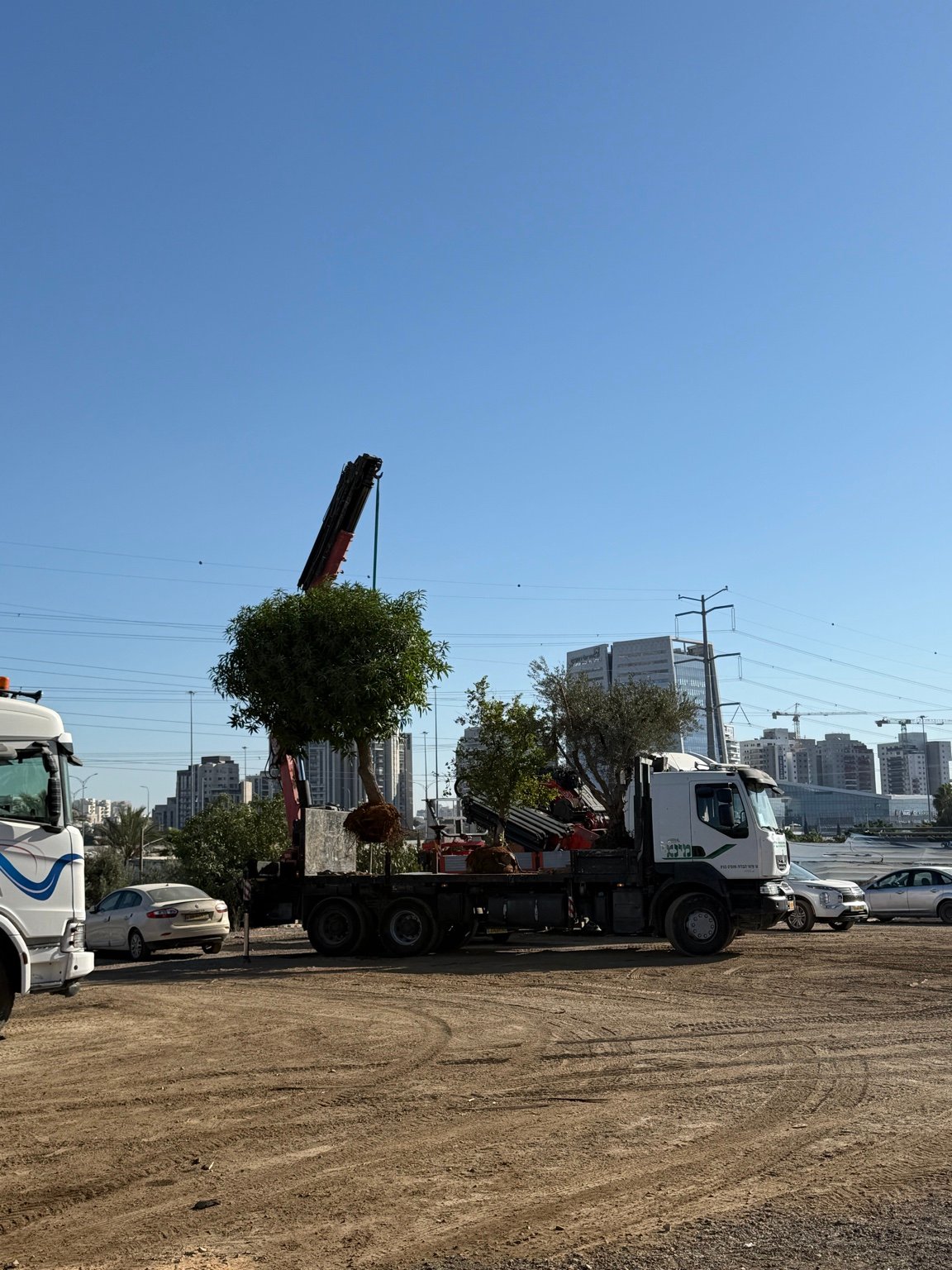 עבודת מנוף והובלה של מינאי הובלות ומנופים בע״מ